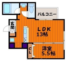 コリドール中央の物件間取画像